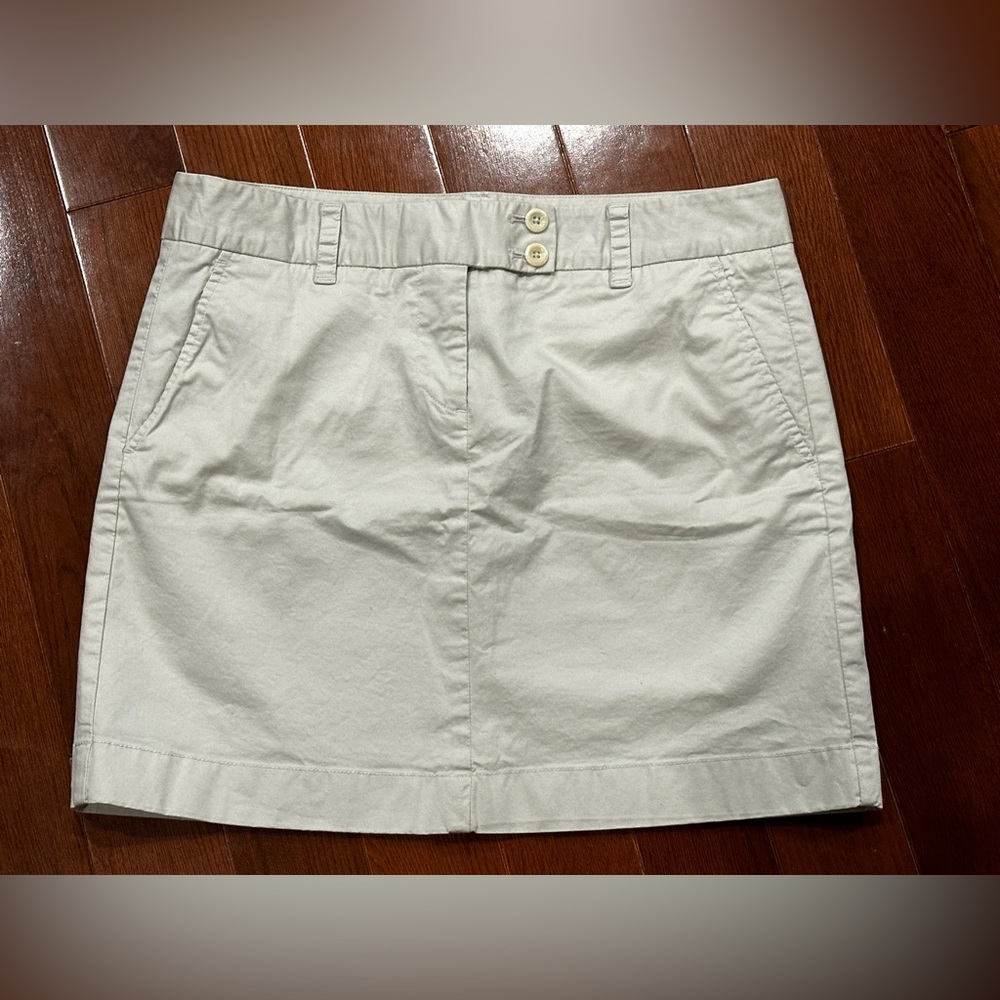 Vineyard Vines by Shep & Ian khaki skirt 8